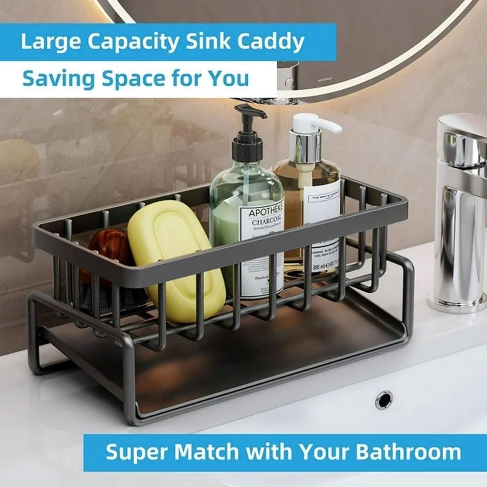 Metal Sink Organizer & Draining Rack
