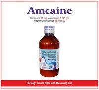 Amcaine Gel Sugar Free - Oxetacaine + Aluminium + Magnesium Hydroxide Gel , Soothing Relief For Gastrointestinal Discomfort