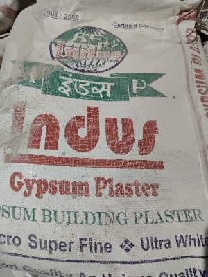 Indus gypsum plaster