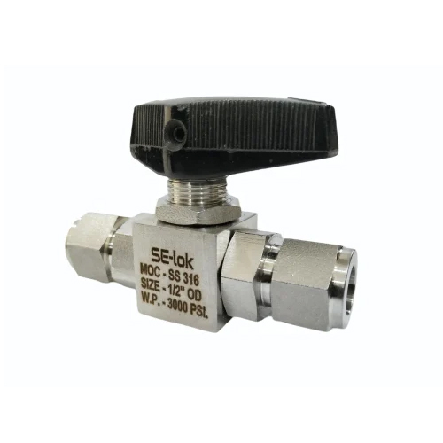 3000Psi Series Ball Valve - Color: Silver