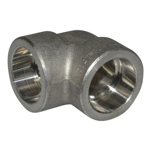 Socket Weld Fitting Elbow - Color: Silver