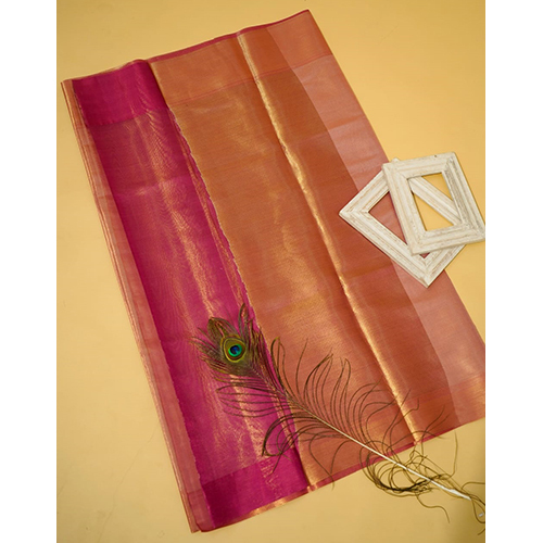 Kanjivaram Banarsi Tissue Silk Saree