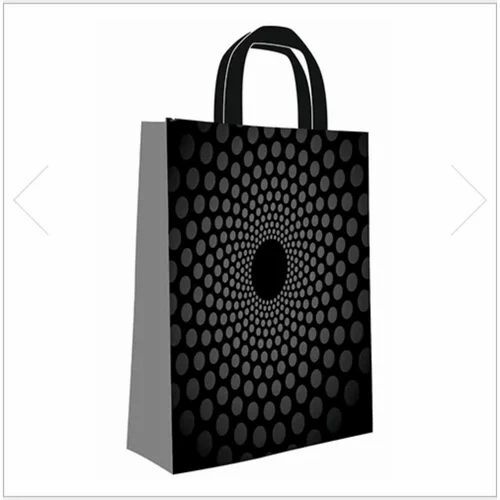 Black Printed Non Woven Bag