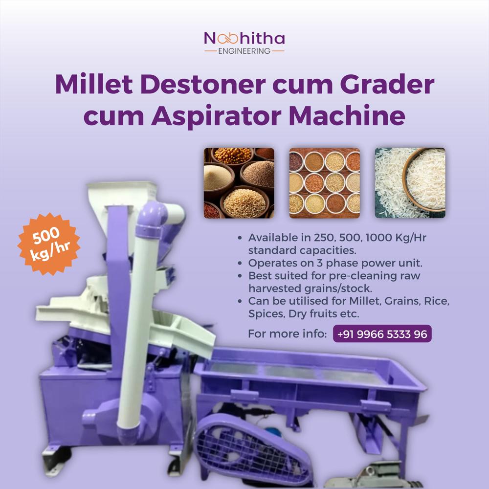 Ragi Cleaning Machine