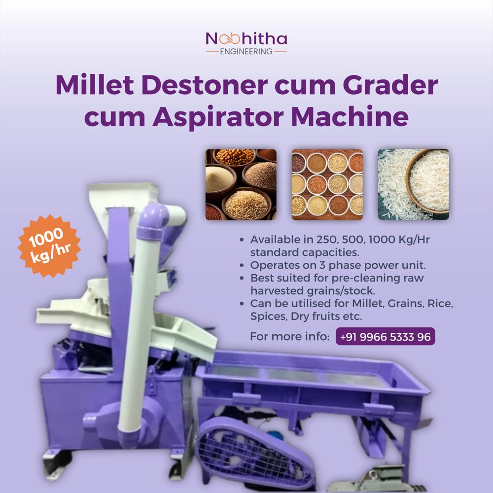 Ragi Cleaning Machine