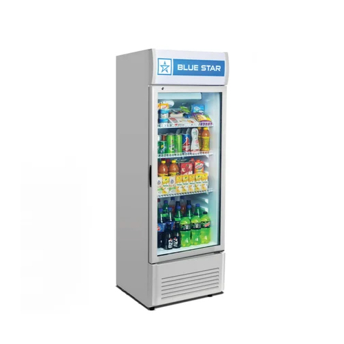Blue Star Vertical Glass Single Door Visi Cooler
