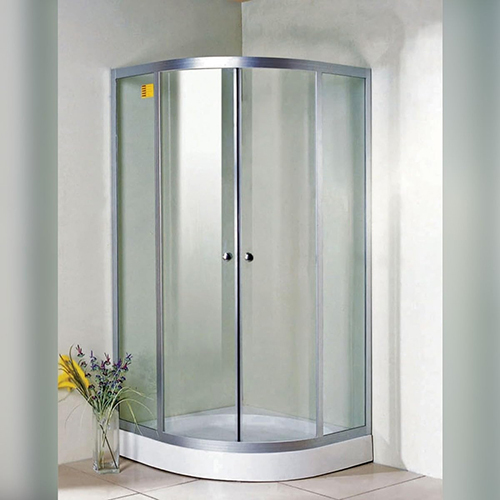 Indus Bath Corner Shower Enclosure - Glass Type: Solid Glass