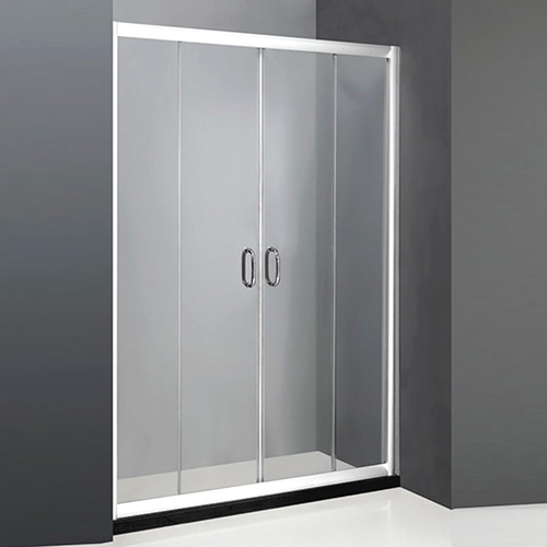 Wall To Wall Fully Framed Shower Enclosure - Glass Type: Solid Glass