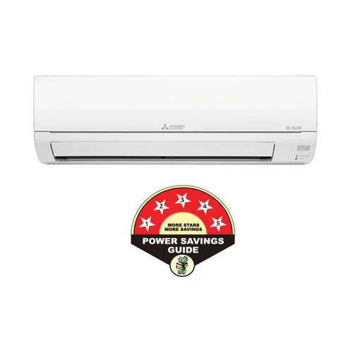 Mitsubishi Electric 1.9 Ton 5 Star Split Air Conditioner - Color: White