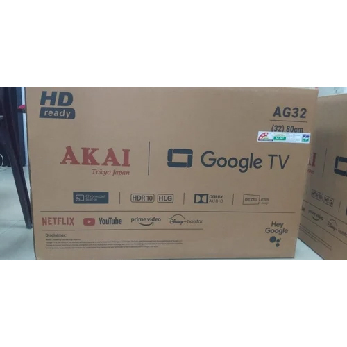 32 Inch Led Tv - Color: Black