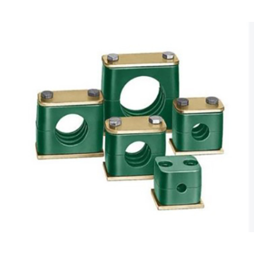 Hydraulic Pipe Clamps - Color: Green