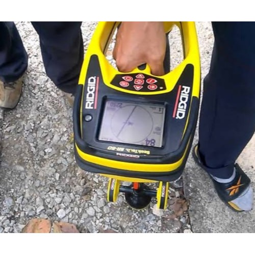 Ridgid Seektech Sr-60 Line Locator - Application: Construction