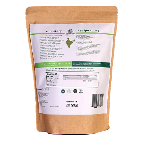 500g Moringa Leaf Powder - Cultivation Type: Common