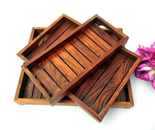 WOODEN TRAY