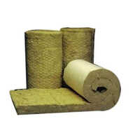 Rock Wool Lrb Mattress - Rock Wool Material, Density 50-180 Kg/m3, Color Yellow | Industrial Application, Fire Resistant Insulation Solution