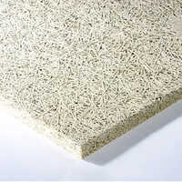 Wood Wool Boards - Pine Material, Standard Size, White Color | Ideal For Industrial Applications