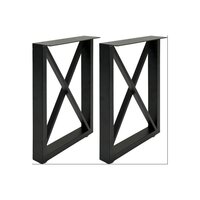 Black Dining Room Table Legs Bench Legs, - Application: Industrial