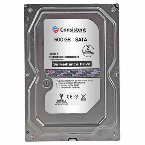 मेटल 500GB SATA हार्ड ड्राइव