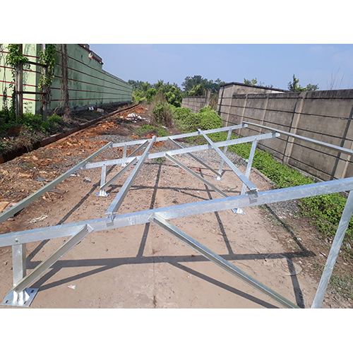 Galvanized Iron Solar Mounting Structure - Material: Metal