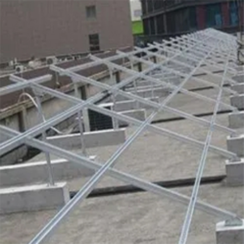 Mild Steel Solar Panel Mounting Structure - Material: Metal