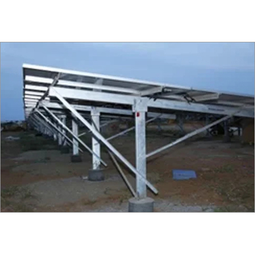 Pre Galvanized Solar Panel Mounting Structure - Material: Metal