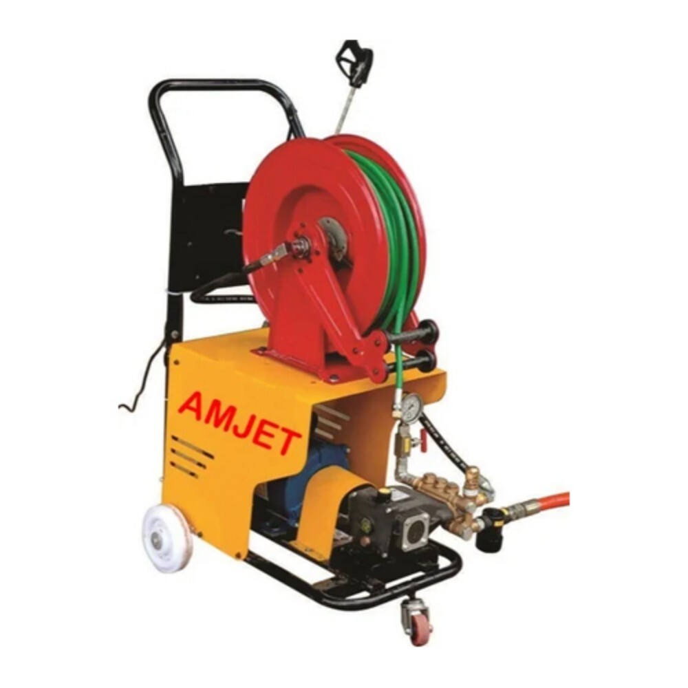 30Hp Sewer Jetting Machine - Color: Yellow