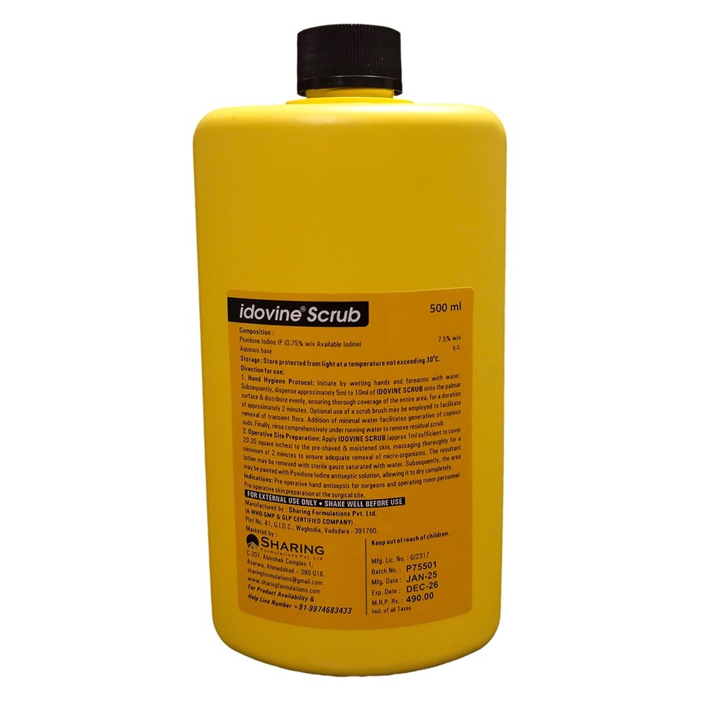 Idovine 7.5% Povidone Iodine Surgical Scrub