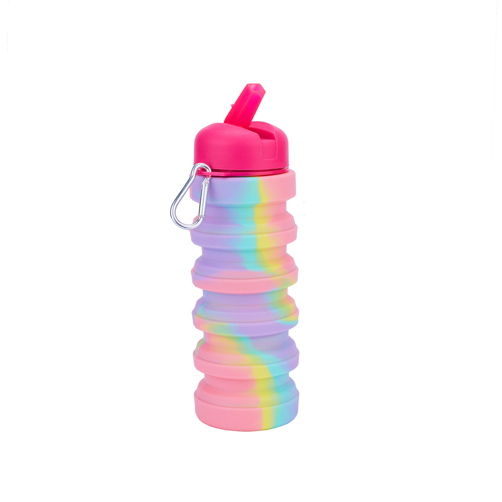 Cherrybox Collapsible Water Bottle - Capacity: 500 Milliliter (Ml)