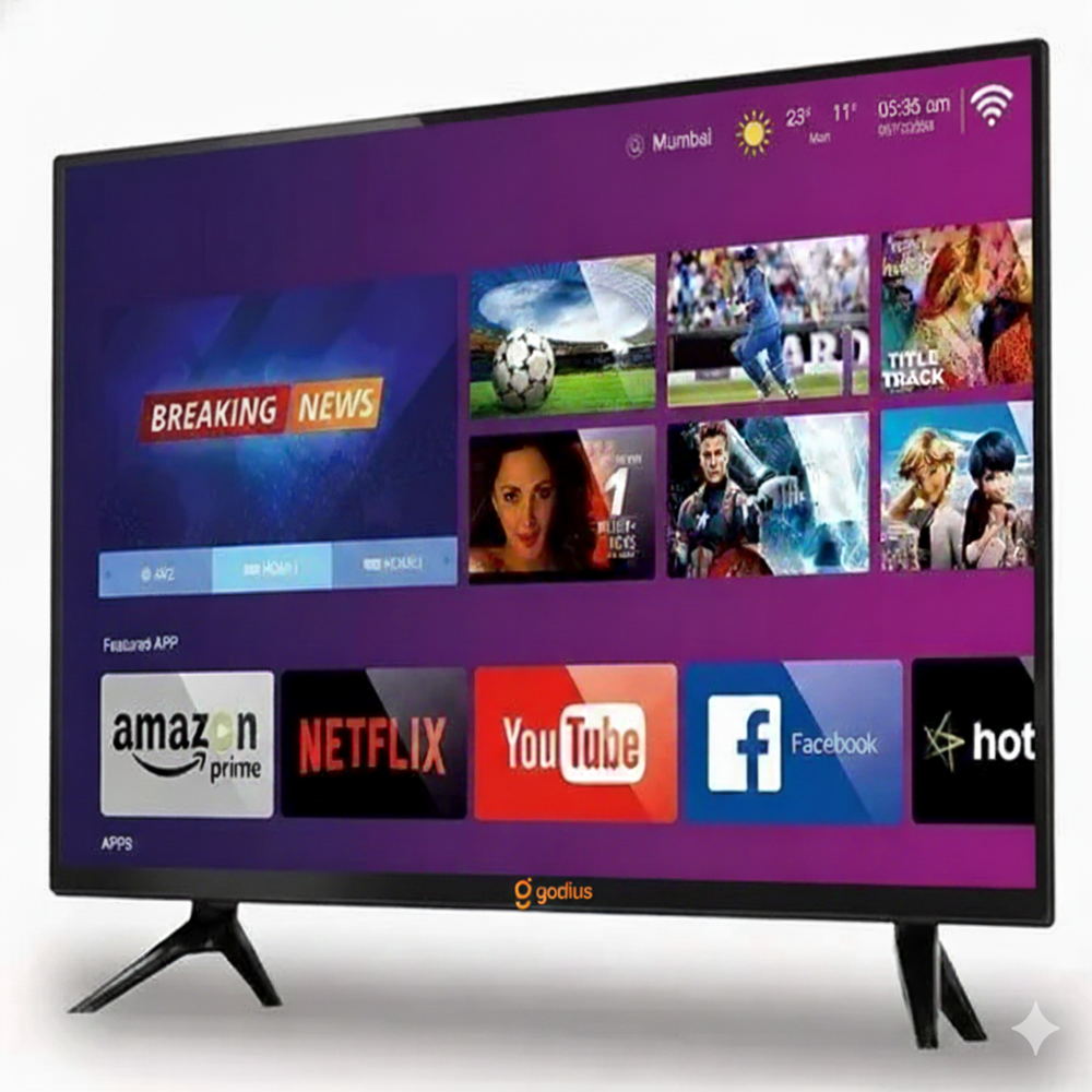 32 Inch Android Led Tv - Color: Black