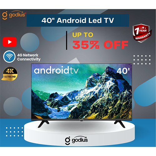 40 Inch Android Led Tv - Frequency (Mhz): 50 Hertz (Hz)