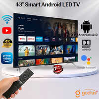 43 Inch Smart Android Led Tv - Frequency (mhz): 50 Hertz (hz)