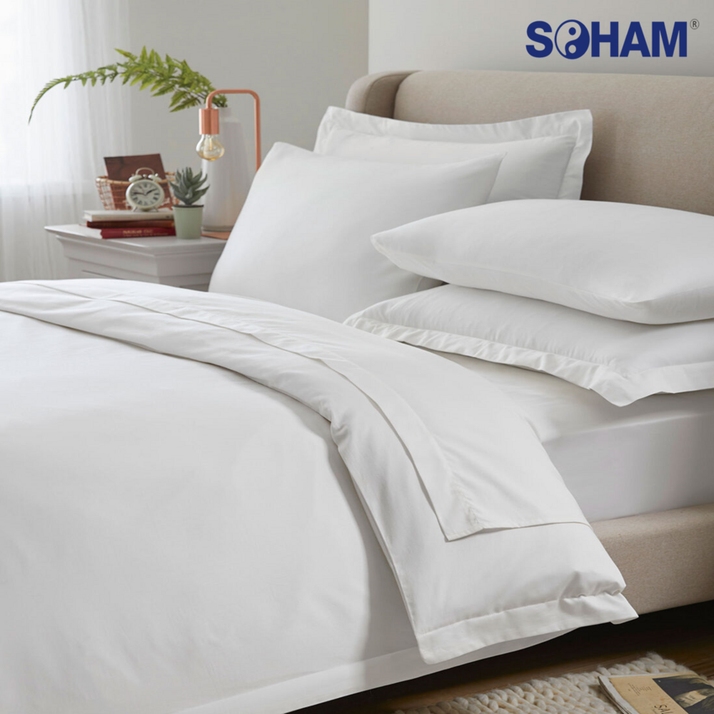 PR-2008-Hotel Duvet Cover - 300 TC Plain Percale.