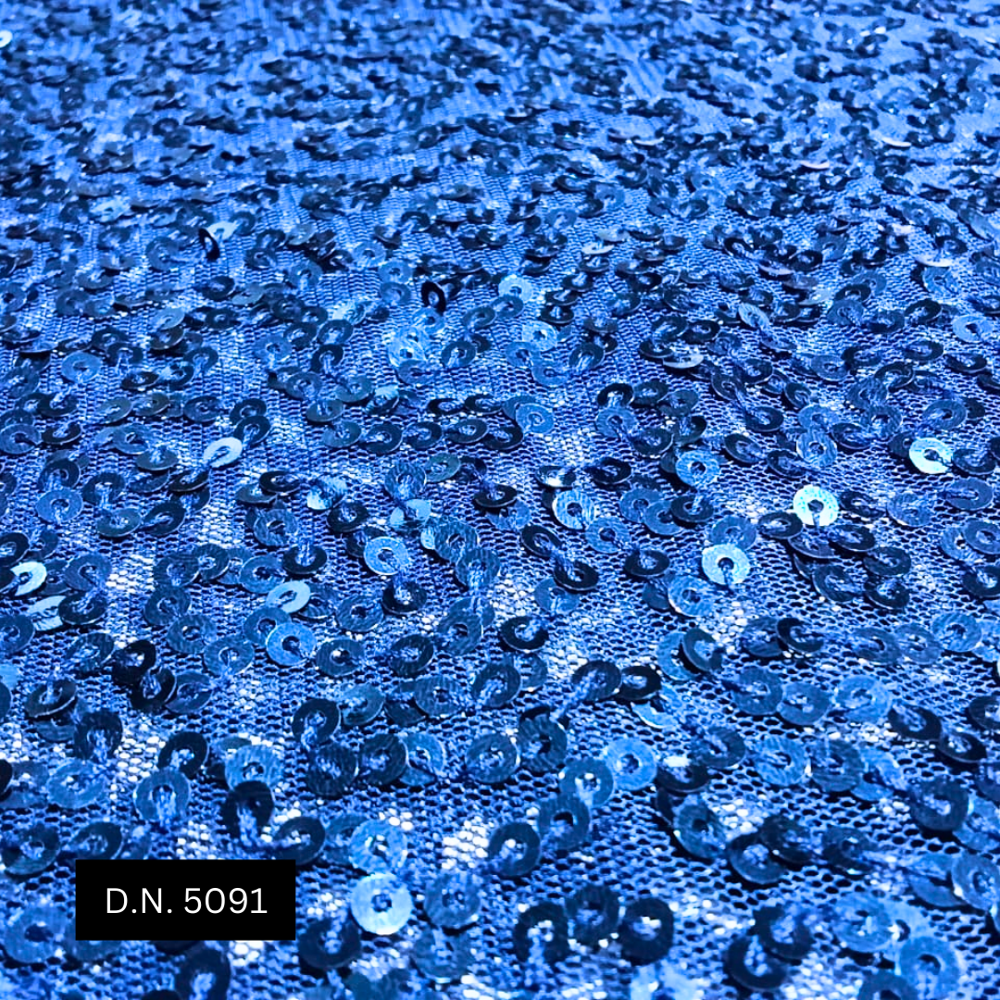 Designer Sequins Embroidery Fabric