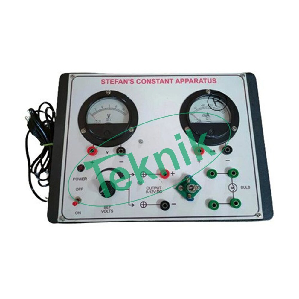 Stefan Constant Apparatus By Micro Teknik