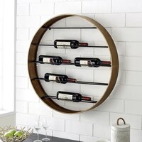 Wall Mounted Floating Shelf For Kitchen, Dining Room, Metal, 31.5 Inches - Application: Industrial