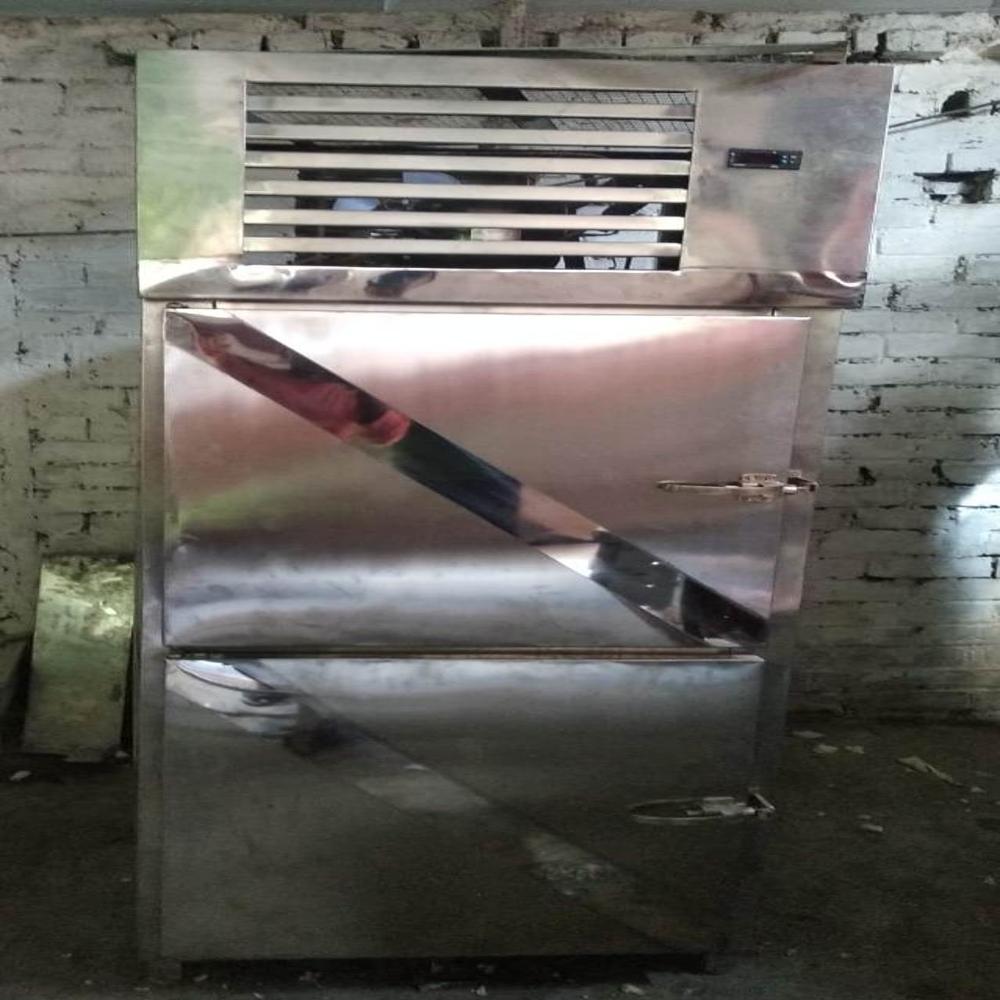 Ss Two Door Refrigerator - Capacity: 450 Ltr