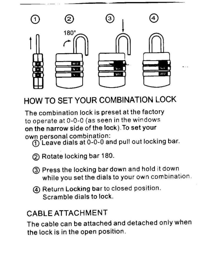 3 Digit Lock