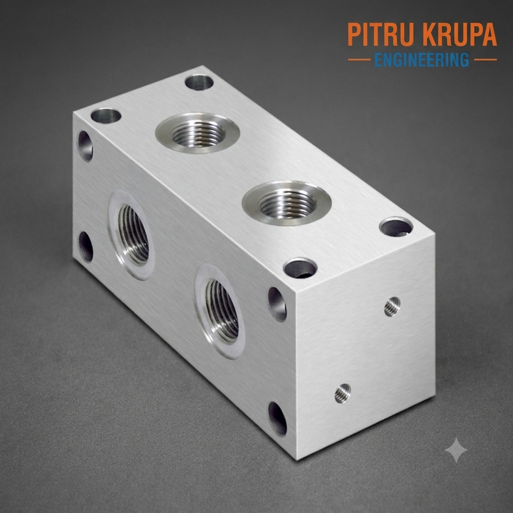 CNC Milling Machine Job Work - Aluminum & Steel 0.01 mm Accuracy ISO 2768 Tolerances Ideal for Prototypes & Small Batches | Various Finishes 2-3 Weeks Lead Time