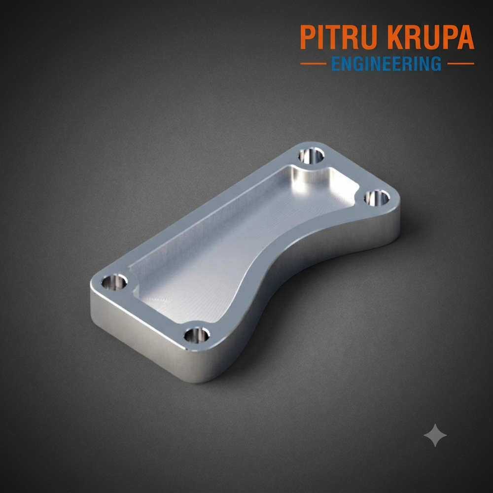 4 Axis Milling Machining Work - Metals & Plastics, CNC Control System, Customised Precision Milling