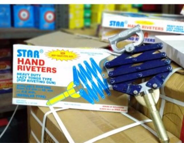 Revet Machine (hd Sharp) - Steel Material, Standard Size | Ideal For Industrial Applications