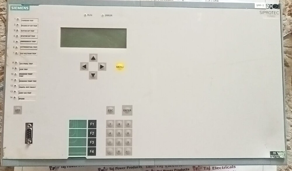 SIEMENS 7UM6221-5EB92-3CA0/FF (BF1012106579) GENERATOR PROTECTION RELAY