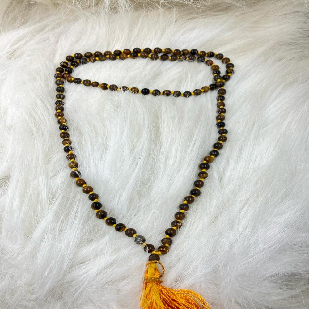 Tiger Eye Stone Mala 4mm Size