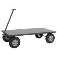 Four Wheeled Platform Trolley - Material: Aluminum/alloy