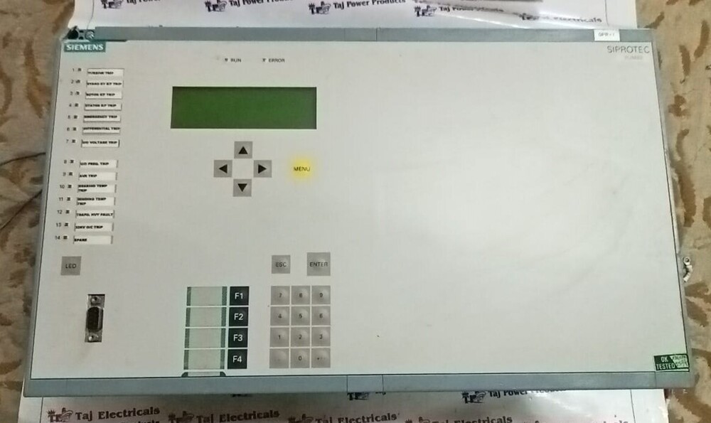 SIEMENS 7UM6221-6EB92-3CA0/FF (BF1105147896) GENERATOR PROTECTION RELAY