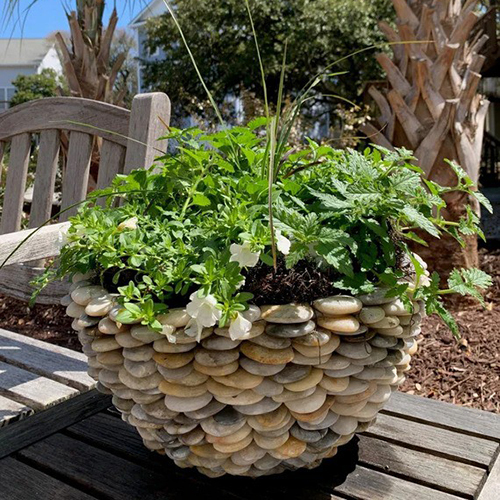 Natural Planters - Color: Brown