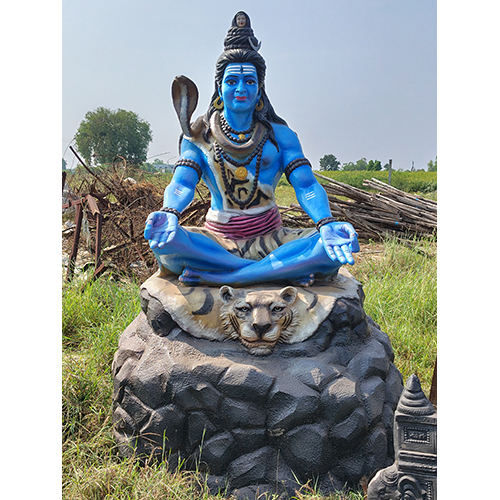 Religious Statue - Color: Blue