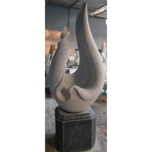 Stone Sculpture - Color: Grey