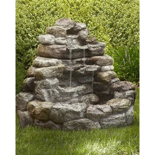 Stone Fountain - Color: Natural Grey