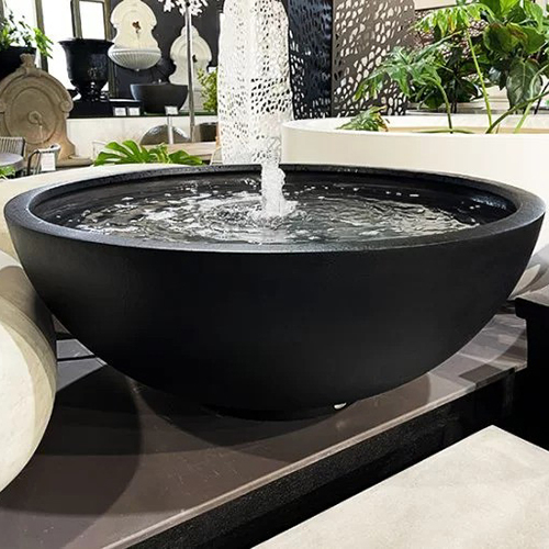 Bowl Fountain - Color: Black