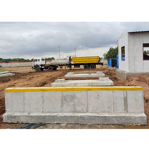 Electronic Ms Pitless Weighbridge - Color: White